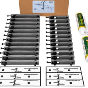 Aqua Locks Concrete Staple Repair Kit - 24 Pack