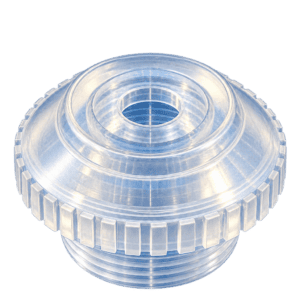 1/2" Low-Profile Pool Return Directional Invisible Eyeball - CLEAR