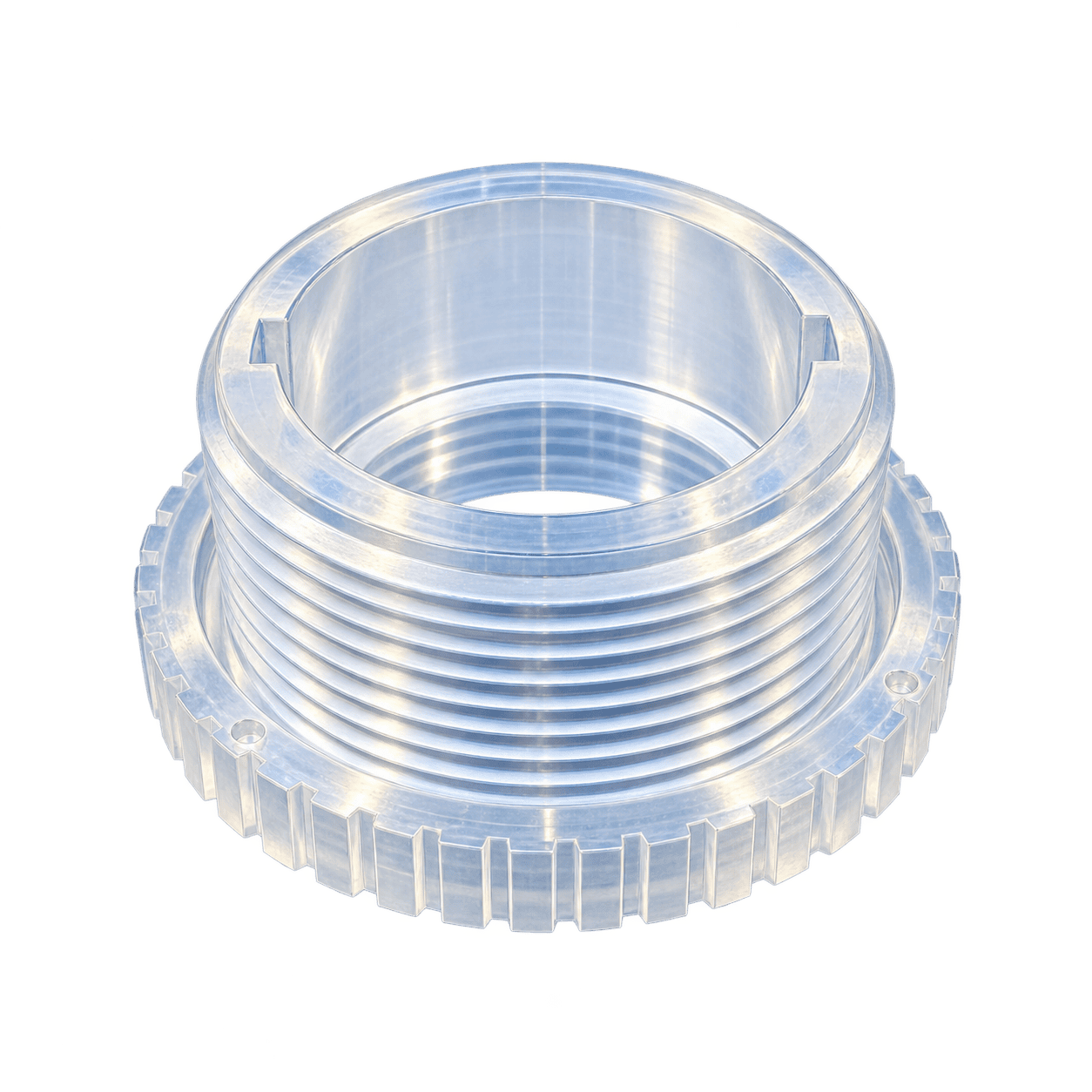 1" Low-Profile Pool Return Directional Invisible Eyeball - CLEAR - Image 3