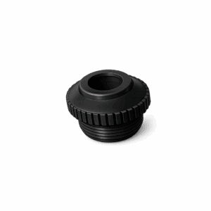 1" Pool Return Directional Eyeball - Low Profile INVISIBLE EYEBALL - BLACK