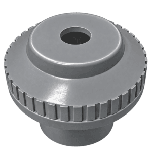 1/2" Aussie "press-in" Pool Return Directional Eyeball - GREY