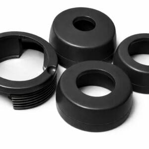 Pool Return FLUSH & Directional Eyeball KIT - INVISIBLE EYEBALL - BLACK