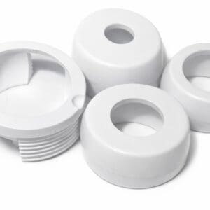 Pool Return FLUSH & Directional Eyeball KIT - INVISIBLE EYEBALL - WHITE