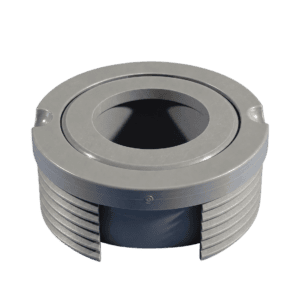 1" Pool Return FLUSH & Directional Eyeball - INVISIBLE EYEBALL - GREY