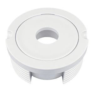 1/2" Pool Return FLUSH & Directional Eyeball - INVISIBLE EYEBALL - WHITE