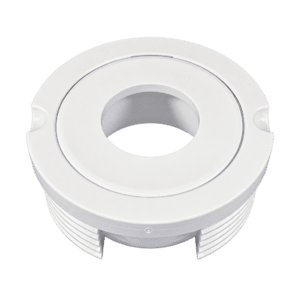 3/4" Pool Return FLUSH & Directional Eyeball - INVISIBLE EYEBALL - WHITE