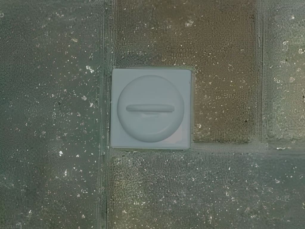 Venturi Extension Overlay in Grey - use for a finished look on Spa Venturi Decking (pavers, Travertine) - Image 2