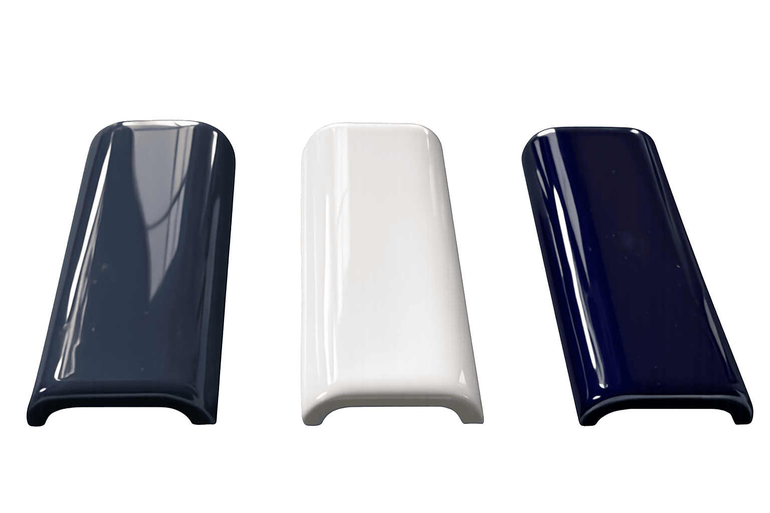 all tile double bull nose cap